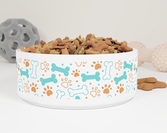 Ceramic Pet Bowl / Gift for Dogs and Cats / Pet Bowls / Pet Gifts / Dog Bowl/ Cat Bowl
