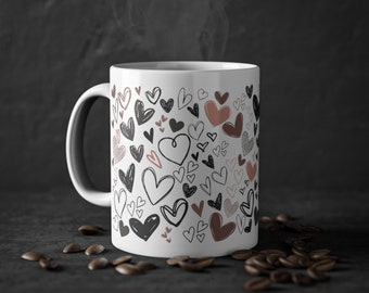 Standard Mug, love, hart,  moederdag cadeau