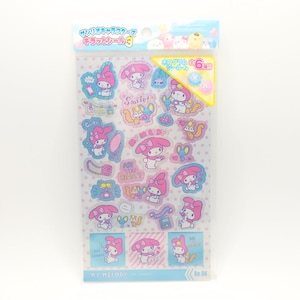 Naklejki My Melody 2019 Japan Limited, Naklejki Sanrio, Przyjaciele Sanrio z Japonii