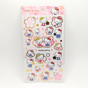 Hello Kitty Mimmy Stickers 2025 Japan Limited , Cherry blossom design , Sanrio Stickers , Sanrio Friends , Rare