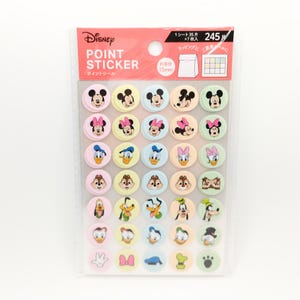 Pegatinas de Disney, diseño de Disney Japón, pegatinas de Mickey y sus amigos, raras