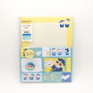 Crayon Shin Chan Letter Set Japan Design , Shin Chan Letter Rare from Japan