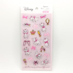 Modieuze Cat Marie-stickers Disney Japan-ontwerp, Disney Japan-stickers, Lame-stickers Zeldzaam