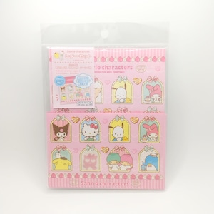 Conjunto de cartas Sanrio 2021, personagens Sanrio Letter, artigos de papelaria Sanrio do Japão