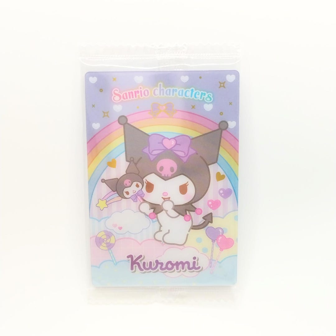 Sanrio characters Kuromi カード SANRIO CHARACTERS Trading Card W#3 Kuromi SP BANDAI Japan | eBay
