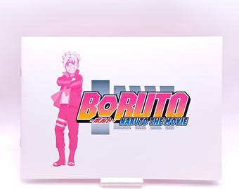 Boruto The Movie The Last Movie Program Japanese | Naruto Book | Kishimoto Masashi Art Book | Rare Art Illustration from Japan