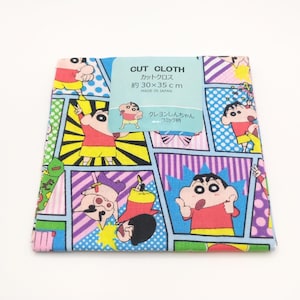 Crayon shin chan Cut Cloth Japan Design,shin chan Small Pouch,shin chan Items