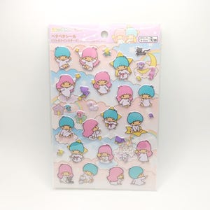 Adesivos Little Twin Stars 2022 Design do Japão, Adesivos Sanrio, Amigos Sanrio Muito Raros do Japão
