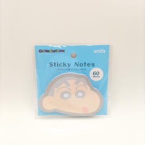 Crayon shin chan Sticky Notes Japan Design,shin chan notes,shin chan Items,60 sheets
