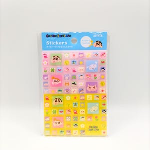 Crayon Shin Chan Stickers Japan Limited, Shin Chan stickers, Tegelzegel 84 stuks