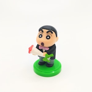 Crayon shin chan figure Japan Design,Furuta Confectionery Shinchan mini doll Rare