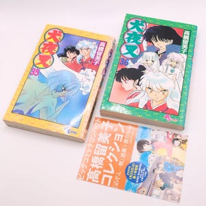 Inuyasha Manga 2004 1st Edition Volumes 35 and 36 Set of 2 books , Japanese Rumiko Takahashi Comics Very Rare Collection Item from Japan