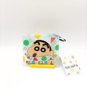 Crayon shin chan Pouch Japan Design,shin chan Pouch with carabiner,shin chan Items