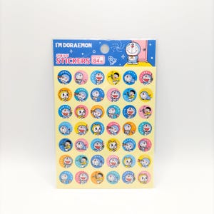 Pegatinas de Doraemon Japón limitada Fabricadas en Japón, Pegatinas de anime, Fujiko Pro
