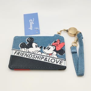 Disney Pass Holder Disney Japan Design , Mickey Mouse Minnie Mouse Design Card Holder Very Rare