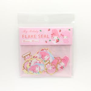 Adesivos My Melody 2022 Japan Limited, Adesivos My Sweet Piano, 10 designs, 40 peças
