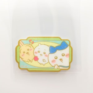 Chiikawa Stickers Japan Limited | Glitter Die-Cut Stickers Usagi Chiikawa Hachiware Design | Rare Anime Goods from Japan