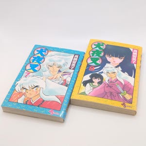 Inuyasha Manga 1998 1st Edition Volumes 7 and 8 Set of 2 books , Japanese Rumiko Takahashi Comics Very Rare Collection Item from Japan