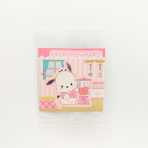 Autocollant Pochacco 2023 Japan Limited, Autocollants Fujiya, Amis de Sanrio