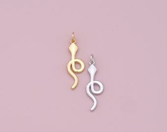 18 kt gold filled slanghanger, zilveren slangenbedelarmband ketting voor het maken van sieraden: