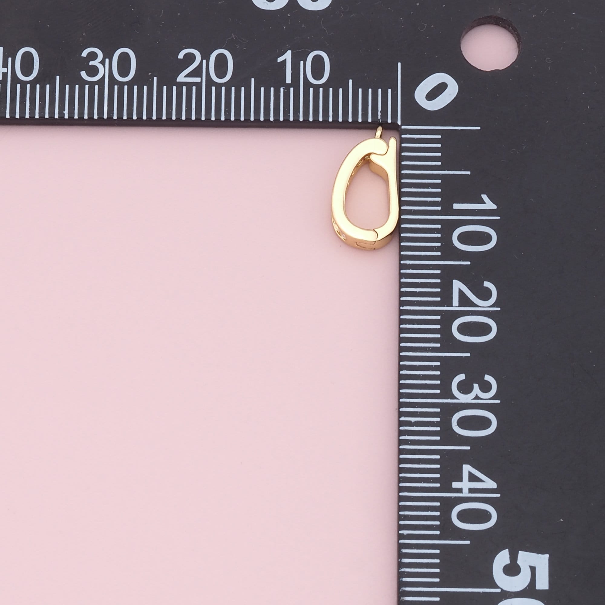 18k Gold Filled Shortener Enhancer Clasp for Bracelet Necklace, Gold CZ ...