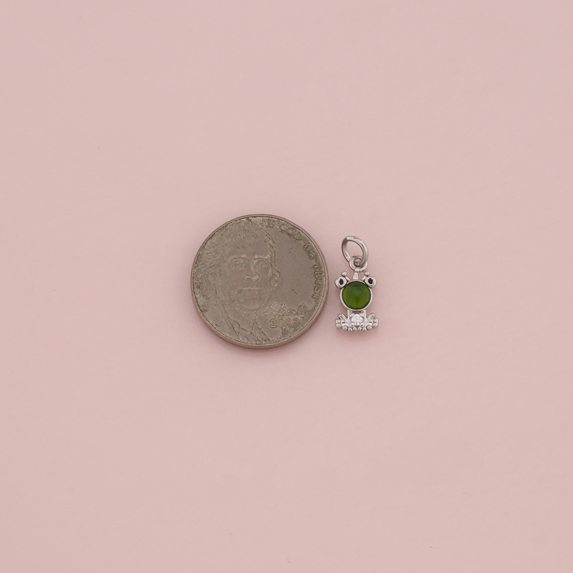 18K Gold Filled Frog Pendant,cz Micro Pave Frog Charm Bracelet Necklace for  DIY Jewelry Making Supply - Etsy