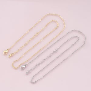 Gold Oval Chain,18K Gold Filled Oval for Necklace Bracelet DIY Jewelry Making Supply