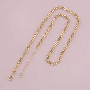 Gold Oval Chain,18K Gold Filled Oval for Necklace Bracelet DIY Jewelry Making Supply