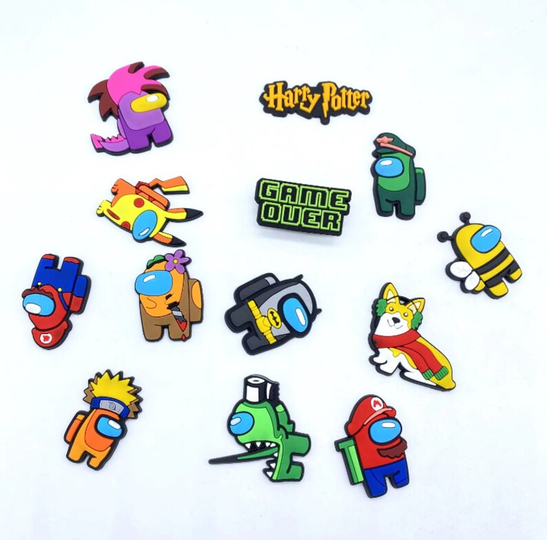 Make Your Own Custom Croc Jibbitz, Free Shipping, Fast Turnaround Time