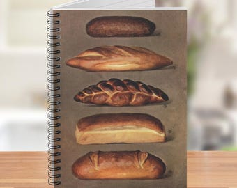 Spiral Notebook - Bread