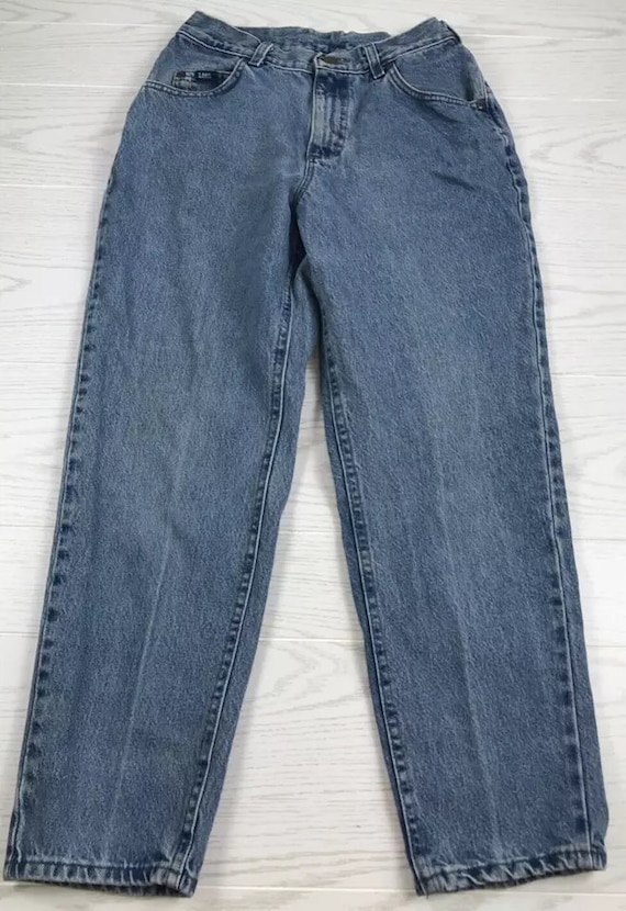 Vintage 80s Jeans Womens 10 Lee Mom Jeans Tapered 