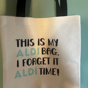 Personalized Aldi Tote Bag
