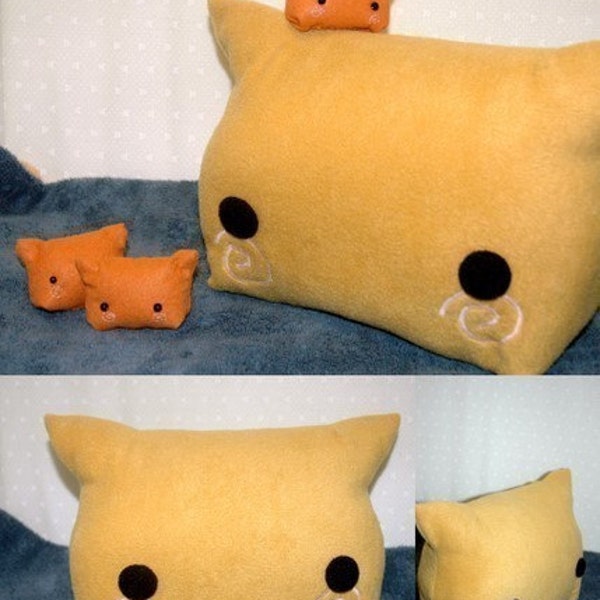 Big Inari Sushi Kitty Pillow