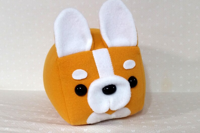 corgi loaf plush