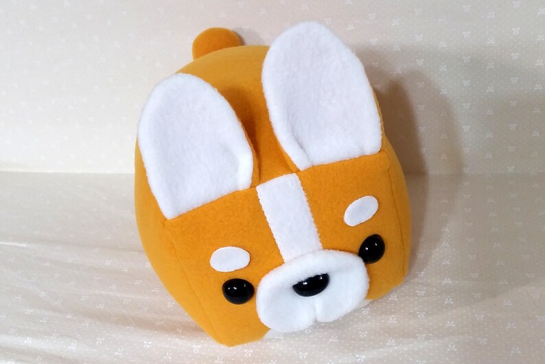 corgi loaf plush