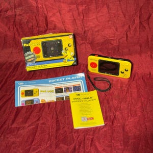 My Arcade PAC-MAN Pocket Player Yellow Portable Gaming System Pac-Panic w/Box