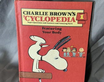 Charlie Brown's Cyclopedia Volume 1 Your Amazing Body Vintage 1990