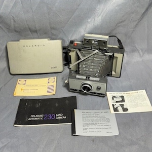 Polaroid 230 Automatic Vintage - Etsy