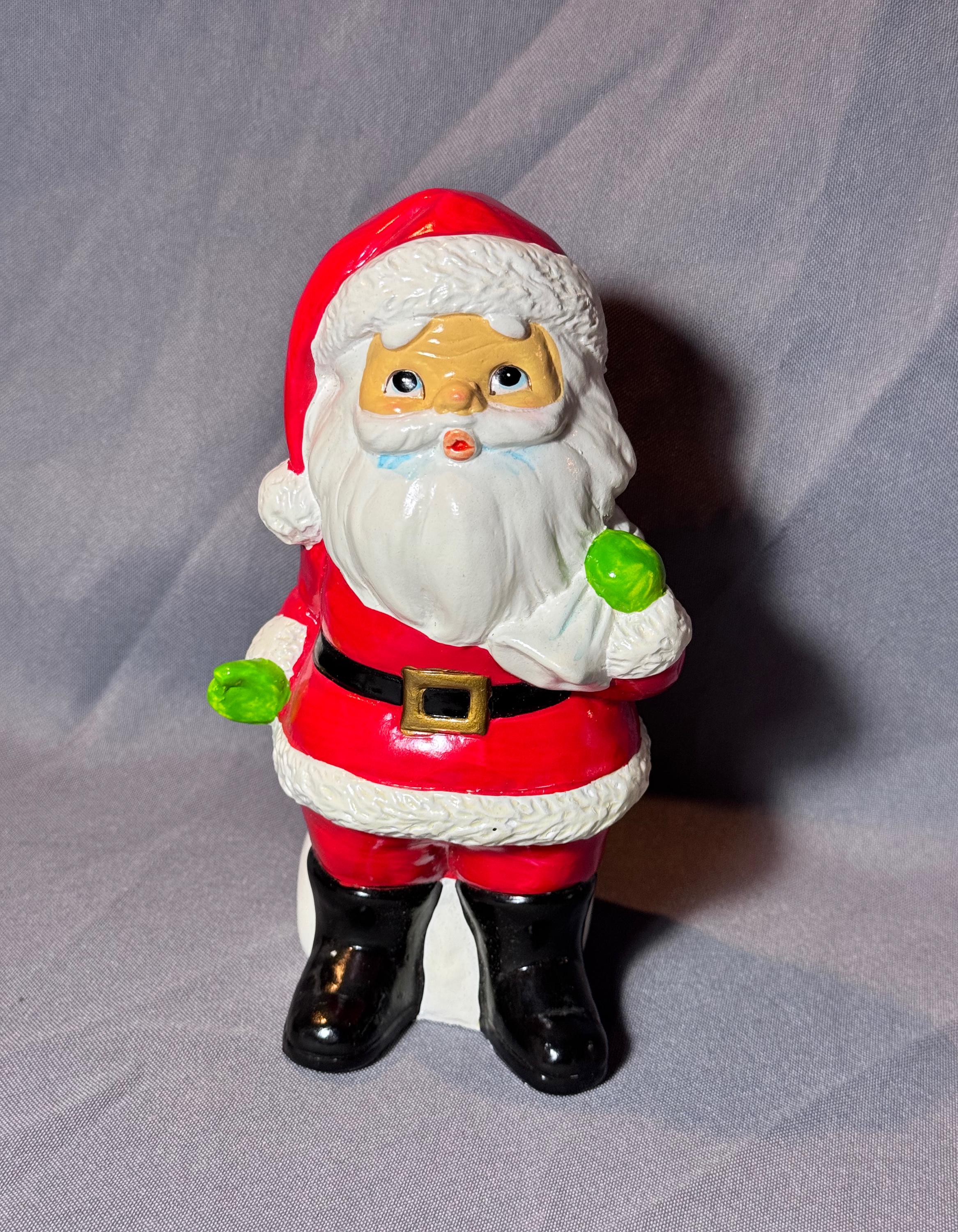 MY Japan Holiday Christmas Decorのヴィンテージ6.5インチ陶器製