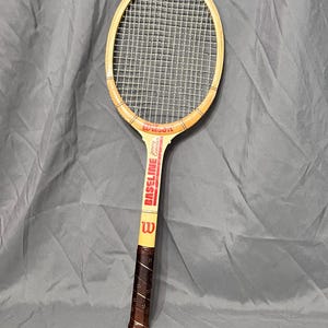 Raquette De Tennis Vintage Wilson – Modèle Jimmy Connors (état Correct)