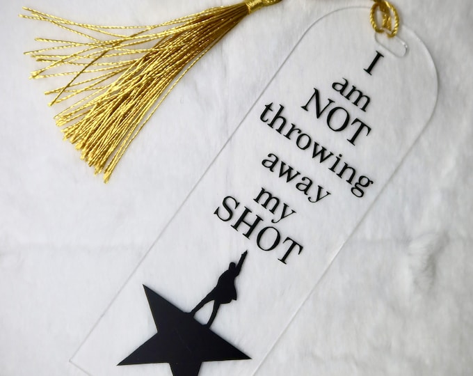 Hamilton Inspired Bookmark