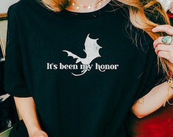 Its Been My Honor Shirt, Liam Mairi T Shirt, Fourth Wing Merch, Empyrean Series Tee, Iron Flame Fan Gift, Riorson House Bookish Shirt