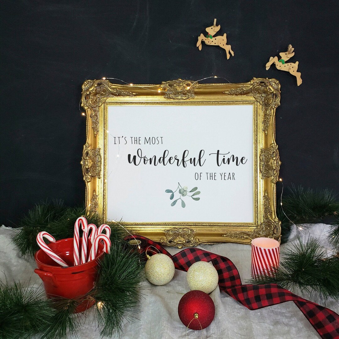 It's the Most Wonderful Time of the Year Framed Artwork