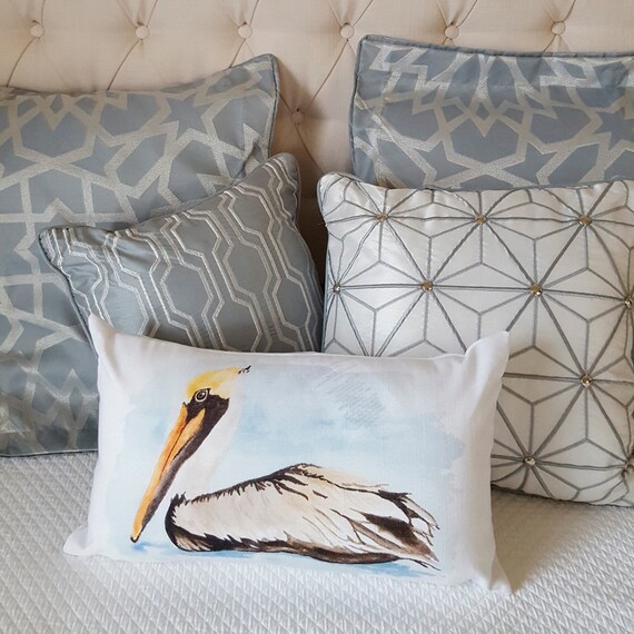 pelican throw pillows