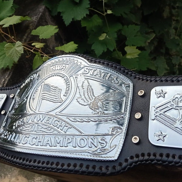 Nwa États-Unis ceinture de championnat de lutte poids adulte métal adulte Meilleurs cadeaux pour les amateurs de lutte nouvel an réplique wwe wwf nwa iwgp