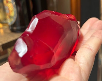 3D Printed Philosopher&#39;s Stone Gemstone Resin Replica