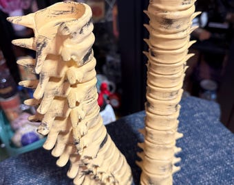 3D Printed Spine Candle Holder (set of 2)