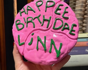 3D printed Happee Birthdae Cake Personalized