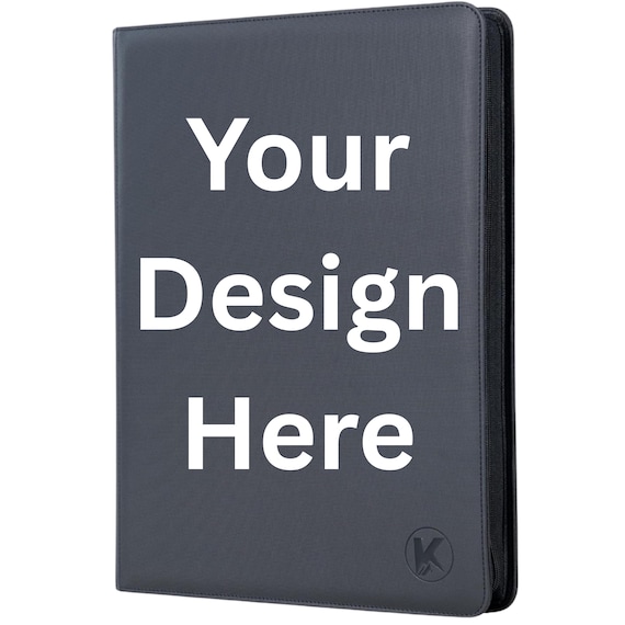 Custom Designed 16 Pocket Card Binder - Etsy