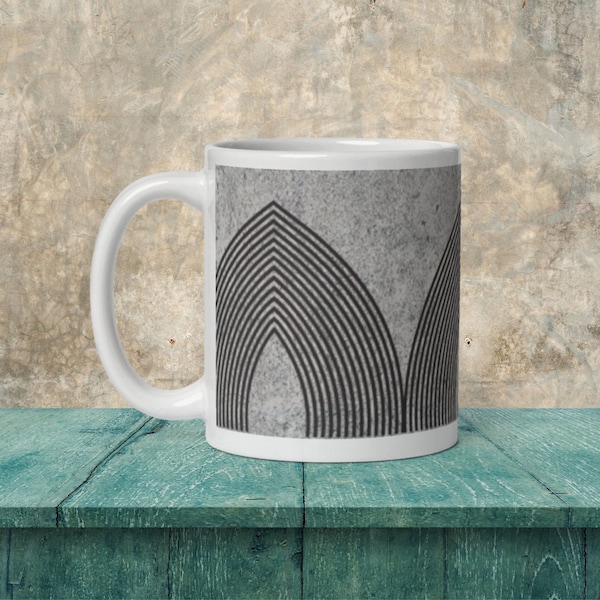 Modern Design Mug Modern Art Mug Contemporary Art Mug Contemporary Design Mug Gift for Him Mug Gift for Her Modern Mug Art Mug Modern Art